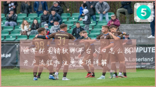 世界杯竞猜软件平台入口怎么找，开户流程和注意事项详解